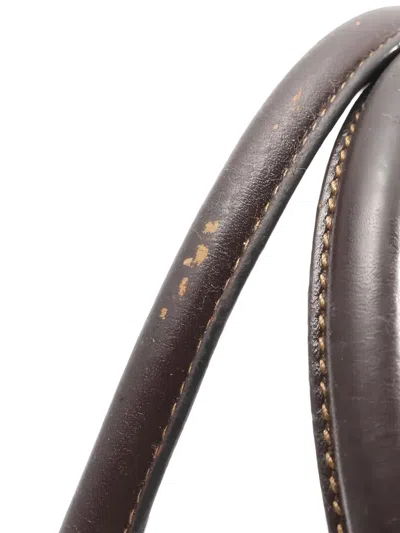 Pre-owned Fendi 2000s Zucca-pattern Tote Bag In Brown