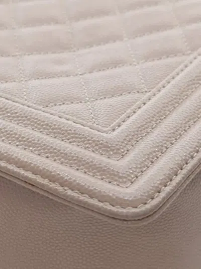 Pre-owned Chanel 2016-2017 Old Medium Quilted Caviar Boy Flap Crossbody Bag In Brown