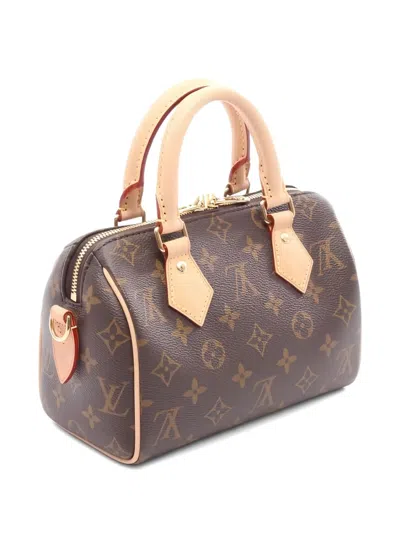 Pre-owned Louis Vuitton 2021 Speedy Bandoulière 20 Monogram Handbag In Brown