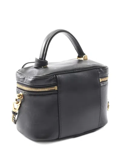 Pre-owned Louis Vuitton 2020 Monogram Ink Vanity Handbag In Black