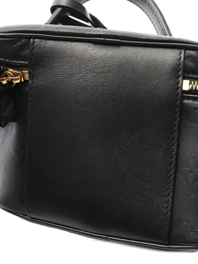 Pre-owned Louis Vuitton 2020 Monogram Ink Vanity Handbag In Black