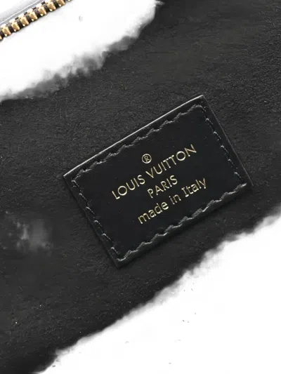 Pre-owned Louis Vuitton 2020 Monogram Ink Vanity Handbag In Black