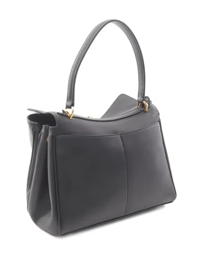 Pre-owned Balenciaga 2020s Small Rodeo Leather Handbag In Black