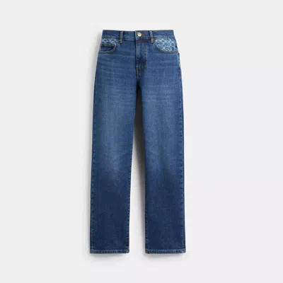 Coach Skinny Jeans In Blue