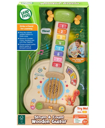 Vtech Count Strum Wooden Guitar In Multi