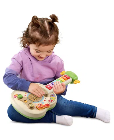 Vtech Count Strum Wooden Guitar In Multi