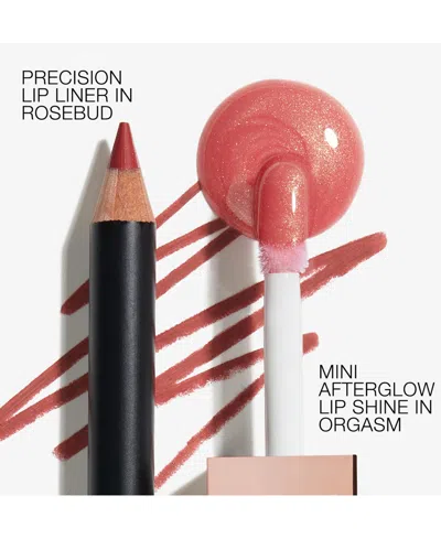 Nars Line & Shine Lip Duo Rosebud Lip Liner / Orgasm Lip Shine In Multi