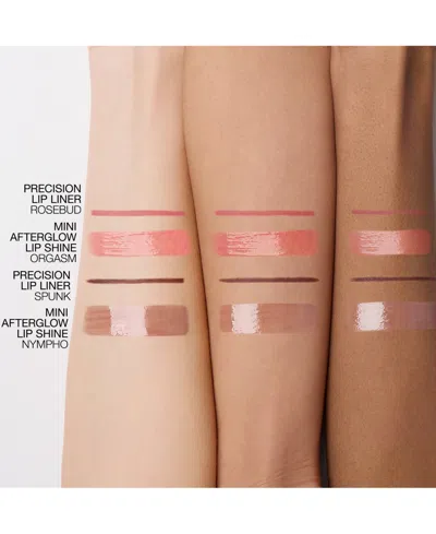 Nars Line & Shine Lip Duo Rosebud Lip Liner / Orgasm Lip Shine In Multi