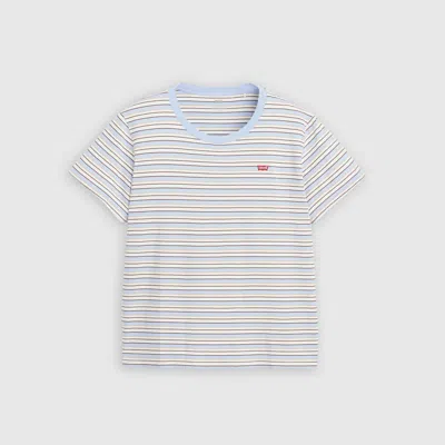 Levi's Plus Size Mandy Stripe Perfect T-shirt In Multi