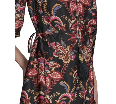 Vince Camuto Women's Keyhole Pull-on Dress In Black