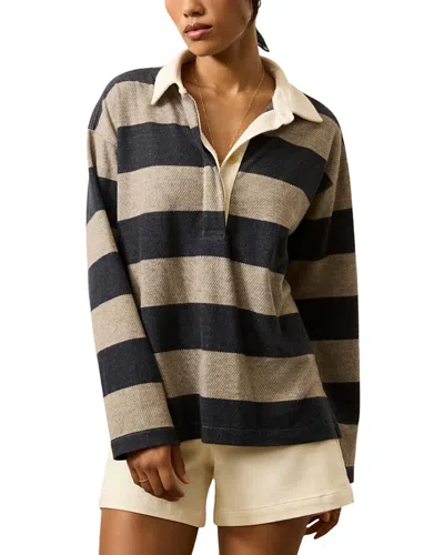 Faherty Legend Rugby Sweater In Multi
