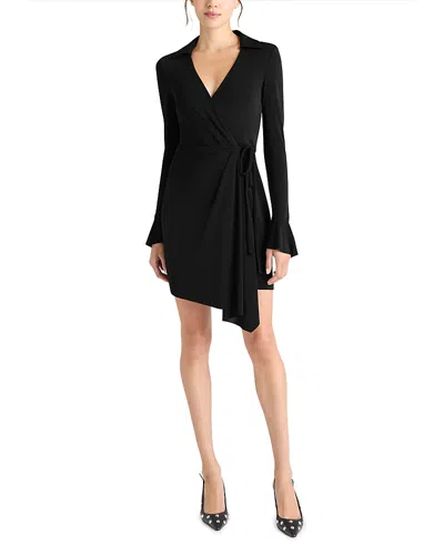 Cinq À Sept Cinq A Sept Riveka Wrap Dress In Black