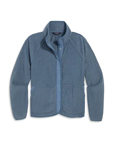 Vineyard Vines Fleece Jacket In Blue