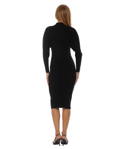 Alexia Admor Indigo Dress In Black