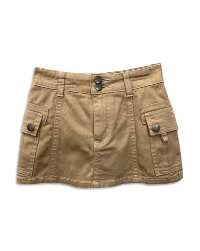 Katiejnyc Girls' Harley Denim Skirt - Big Kid In Brown