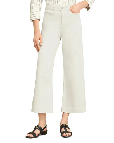 Hobbs London Brinley High Rise Crop Jeans In Indigo In White