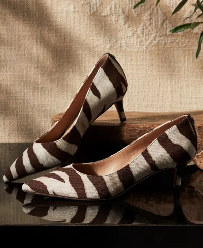 Ralph Lauren Women's Adrienne Pointed-toe Pumps In Multi