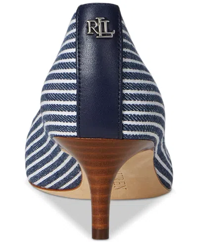 Ralph Lauren Women's Adrienne Pointed-toe Pumps In Blue