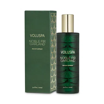 Voluspa Noble Fir Garland Room Spray In Green