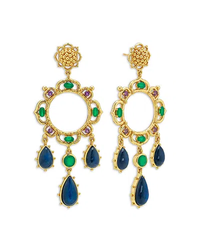 Capucine De Wulf Contessa Belle Nuit Dangle Earrings In Multi
