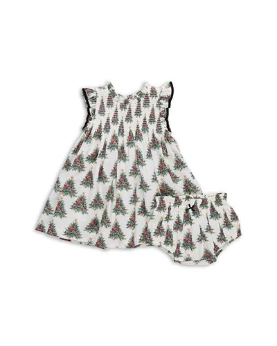 Pink Chicken Girls' Stevie Dress Set - Baby In Multi