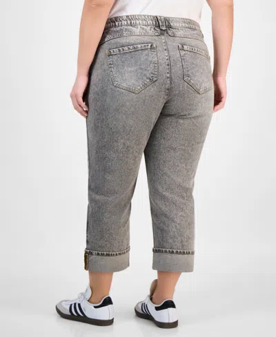 Democracy Trendy Plus Size Absolution Boyfriend Pants In Multi