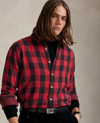 Polo Ralph Lauren Checked Shirt In Red
