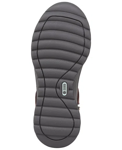 Lifestride Women's Gates Washable Zipper Short Booties In Brown