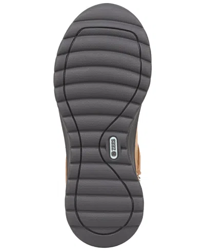 Lifestride Women's Gates Washable Zipper Short Booties In Brown