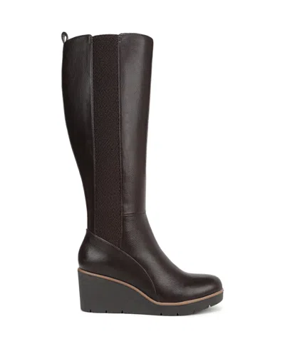 Soul Naturalizer Adrian Knee High Wedge Boots In Black