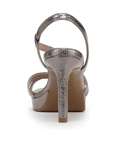 Naturalizer Women's Abby Open Square Toe Platform Dress Sandals In Multi