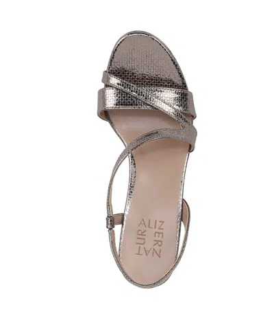 Naturalizer Women's Abby Open Square Toe Platform Dress Sandals In Multi