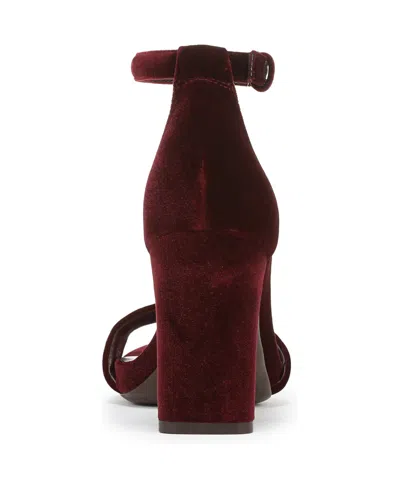 Naturalizer Joy Square Toe Ankle Strap Dress Sandals In Multi