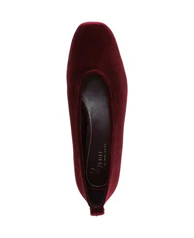 Naturalizer Carla Square Toe Ballet Flats In Brown