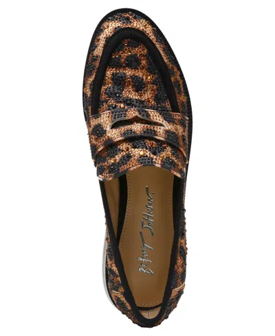 Betsey Johnson Women's Canne Loafers In Animal Print