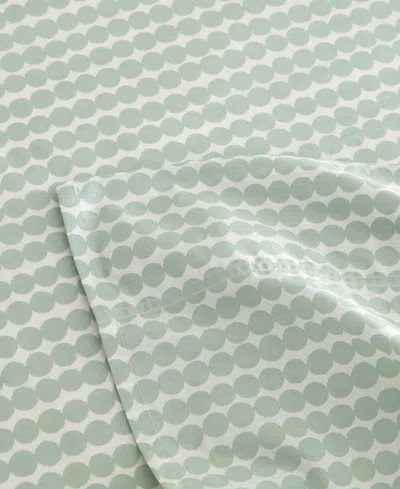 Marimekko Orkanen 200-thread Count Cotton Percale 4-pc. Sheet Set, Queen In Green