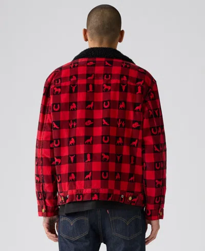 Levi's Classic Type Iii Trucker Jacket In Red