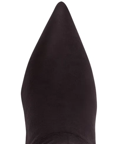 Dkny Women's Cainon Pointed Toe Dress Boots In Brown