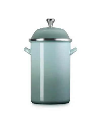 Le Creuset Enamel On Steel 12-quart Classic Round Stockpot In Green