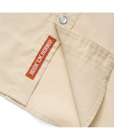 Howler Brothers Men's Tan Texas Longhorns X  Gaucho Long Sleeve Full-snap Shirt In Brown