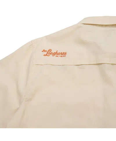 Howler Brothers Men's Tan Texas Longhorns X  Gaucho Long Sleeve Full-snap Shirt In Brown