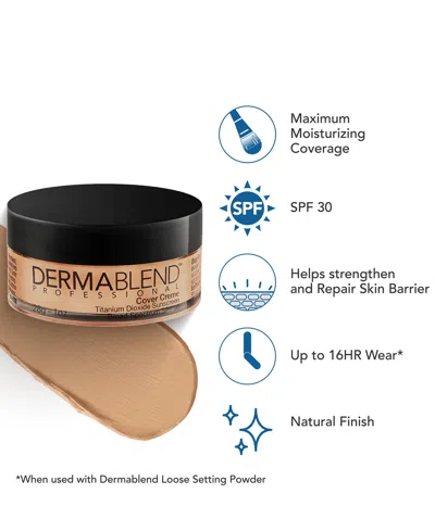 Dermablend Cover Creme Spf 30, 1 Oz. In Transparent