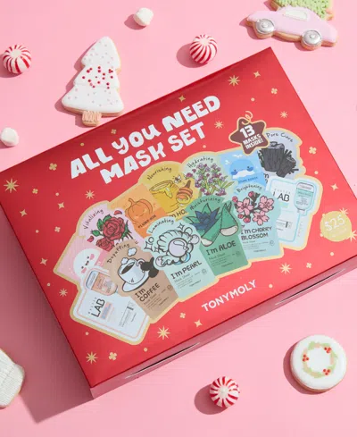 Tonymoly All You Need Mask Set In Brown