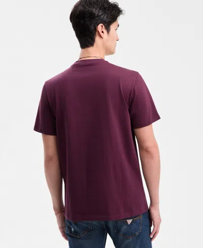 Guess Men's Embroidered Big G Logo T-shirt In Multi