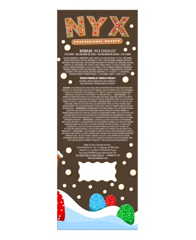 Nyx Professional Makeup Holiday Candy Swirl Liner, 0.03 Oz. In Multi