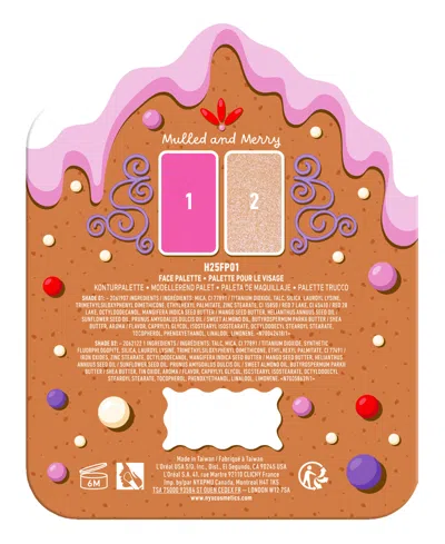 Nyx Professional Makeup Buttermelt Face Palette Blush & Highlighter Duo - Light/medium In Multi