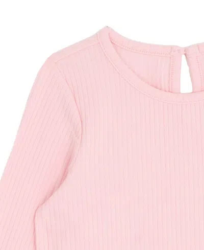 Rare Editions Girls 2t-6x 3-piece Long Sleeve Top, Vest And Leggings Set In Multi