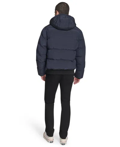 Tommy Hilfiger Men's Ribstop Snorkle Hooded Jacket In Black