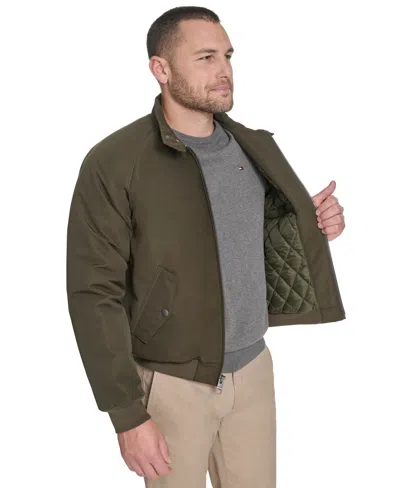 Tommy Hilfiger Men's Logo Detail Bomber Jacket In Multi