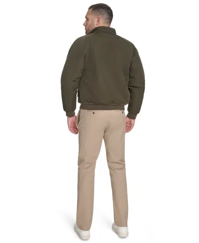 Tommy Hilfiger Men's Logo Detail Bomber Jacket In Multi